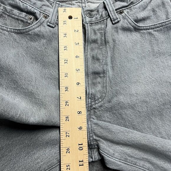 Vintage Levi's 501 Jeans Women's Size 5 (23x30) Gray USA Made 80's Button Fly - Picture 9 of 14